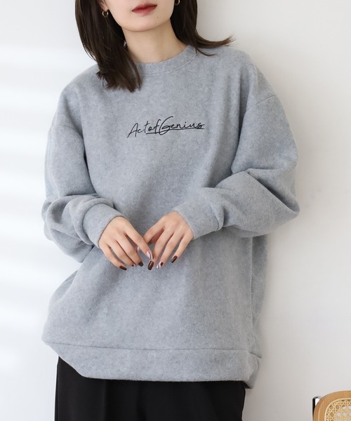 眩暈SIREN 刺繍スウェット　XL FUNALIVE（ファンアライブ） トレーナー スウェット オーバーサイズ