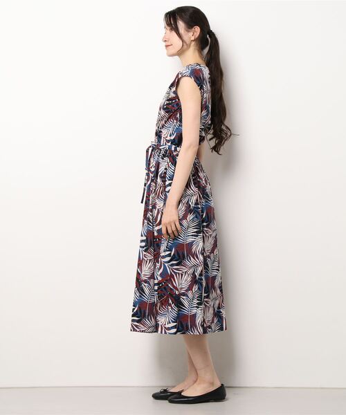 「PREFERIR」 ノースリーブワンピース SMALL イエロー レディース_画像2