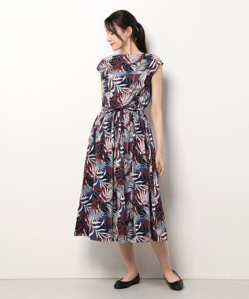 「PREFERIR」 ノースリーブワンピース SMALL イエロー レディース_画像7