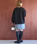 トレーナー スウェット サイドドットボタンポン...の詳細画像5