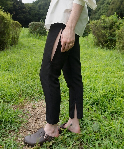 leinwande（ラインヴァンド） パンツ M ブルー レディース : ZOZOTOWN