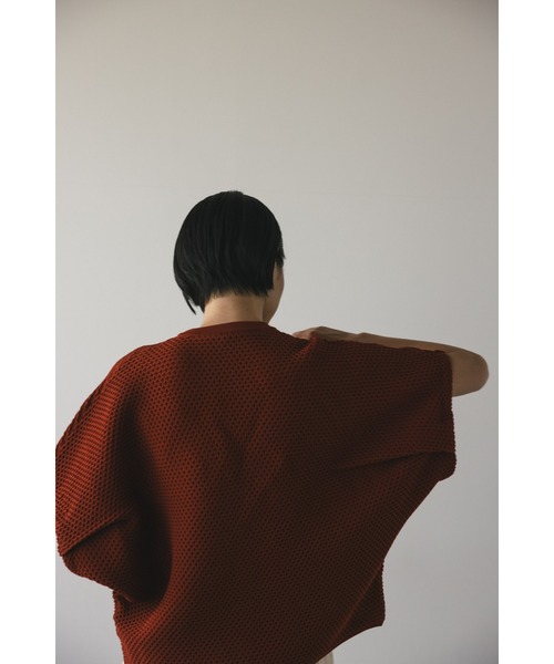 「STYLEMIXER」 半袖ニット FREE ブラウン レディース_画像10