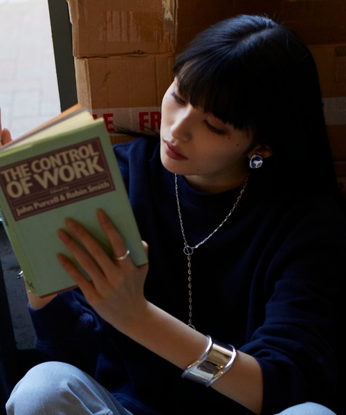 「Nothing And Others」 イヤリング（両耳用） FREE シルバー レディース_画像9