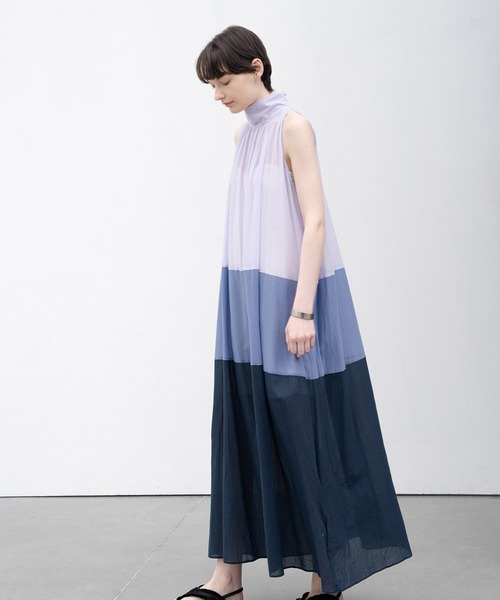 「EKCOOKIES」 ノースリーブワンピース M ホワイト レディース_画像2