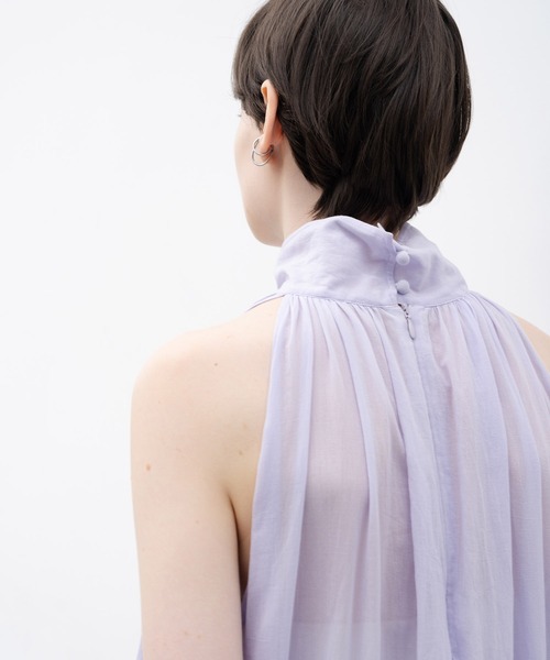 「EKCOOKIES」 ノースリーブワンピース M ホワイト レディース_画像4