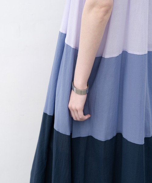 「EKCOOKIES」 ノースリーブワンピース M ホワイト レディース_画像5