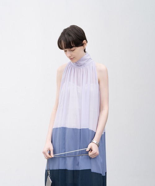 「EKCOOKIES」 ノースリーブワンピース M ホワイト レディース_画像8