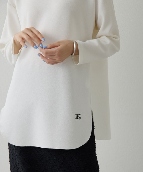 Whim Gazette（ウィム ガゼット） ブラウス シャツ 刺繍ジョーゼット