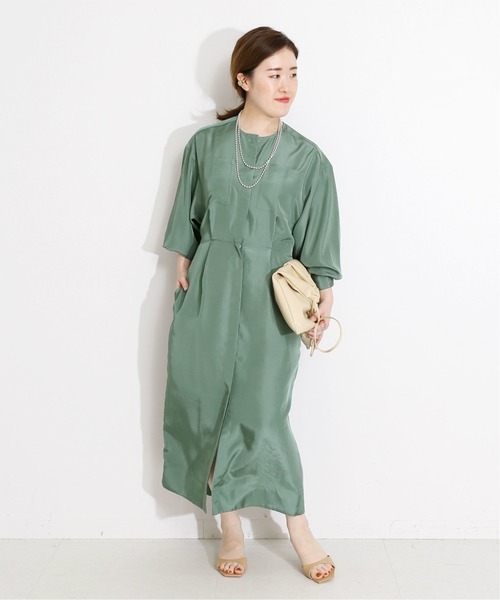 VERMEIL par iena（ヴェルメイユパーイエナ） 長袖ワンピース FREE