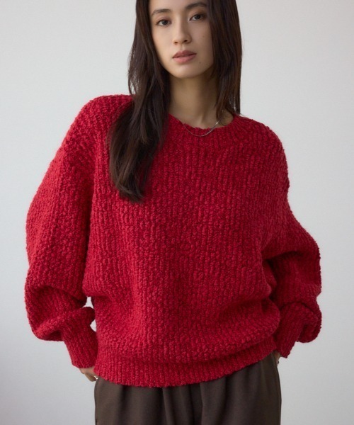 AZUL BY MOUSSY（アズールバイマウジー） ニット セーター ブークレー