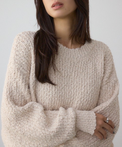 AZUL BY MOUSSY（アズールバイマウジー） ニット セーター ブークレー