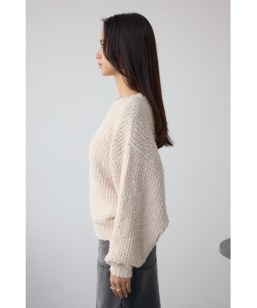 マウジー　ドルマンニット AZUL BY MOUSSY | ブークレードルマンニットトップス (ニット ) |SHEL