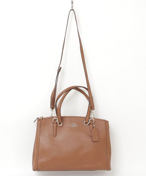 COACH（コーチ） ワンポイント2WAYバッグ - ブラウン レディース