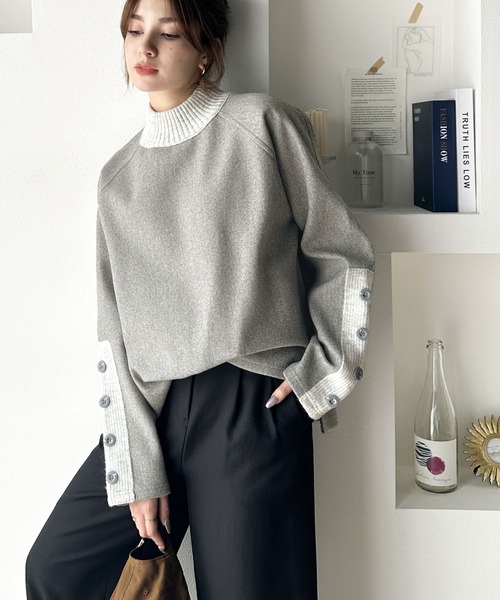 「classicalelf」 長袖カットソー SMALL ブラック レディース_画像8