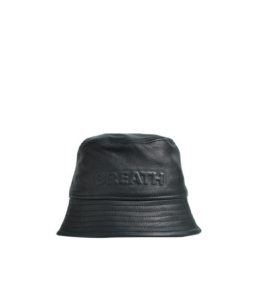 Breath バケットハット BREATH 帽子 ハット EMBOSS LEATHER HAT メンズ : ZOZOTOWN Yahoo!店