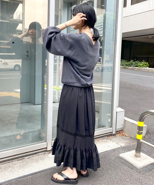 値下げ！SHENERY シーナリー　ボリュームギャザーマキシスカート SHENERY】ボリュームギャザーマキシスカート | OUTLET(アウトレット