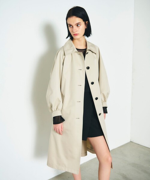 「GRACE CONTINENTAL」 トレンチコート 38 ベージュ レディース_画像4