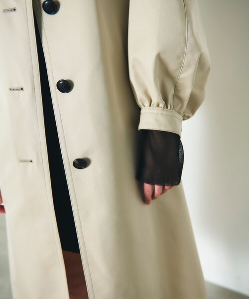 「GRACE CONTINENTAL」 トレンチコート 38 ベージュ レディース_画像7