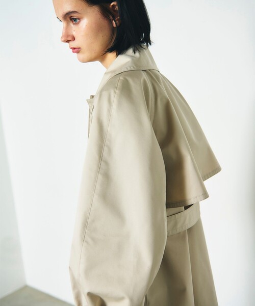 「GRACE CONTINENTAL」 トレンチコート 38 ベージュ レディース_画像9