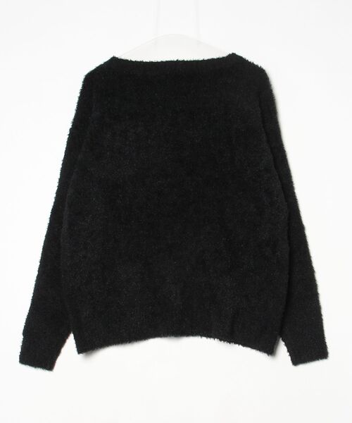 「CALNAMUR」 長袖ニット FREE ブラック レディース_画像2