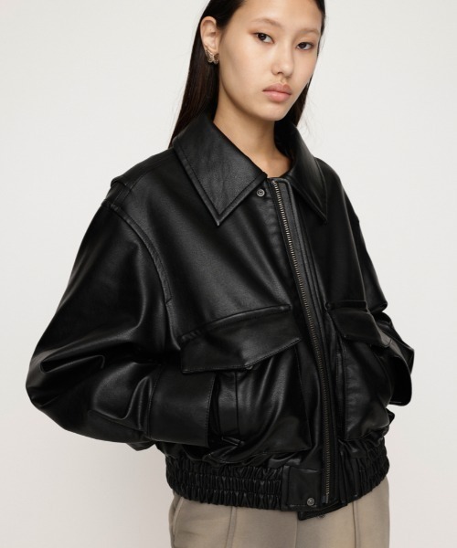 【本日限定価格】MICHI×SLY ライダース SLY（スライ） ライダースジャケット 2 ブラック レディース