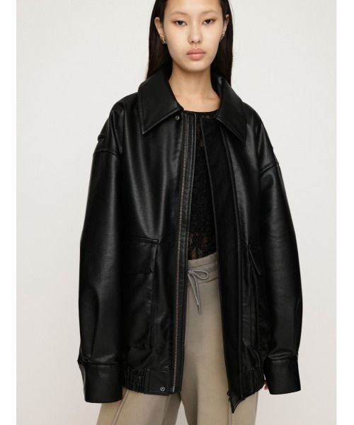 SLY（スライ） ライダースジャケット 2 ブラック レディース