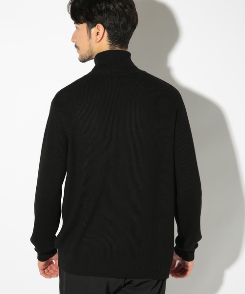 「UNION STATION」 タートルネックニット LL ベージュ メンズ_画像9