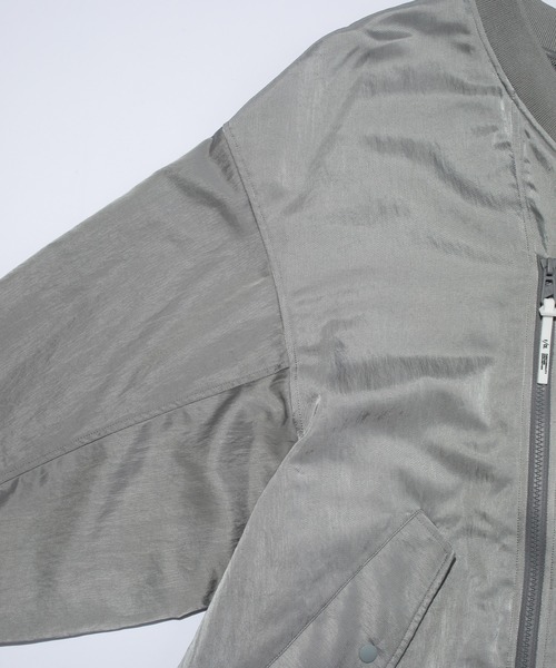 F/CE. グレー ネイビー ジャケットコート Lサイズ ボア フリース F⁄CE