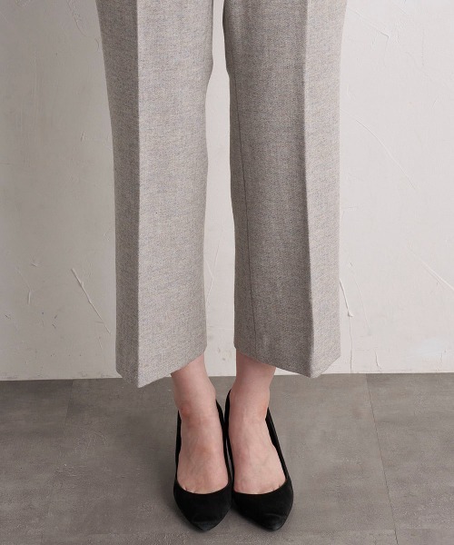 「la.f…」 パンツ 9号 ダークネイビー レディース_画像3