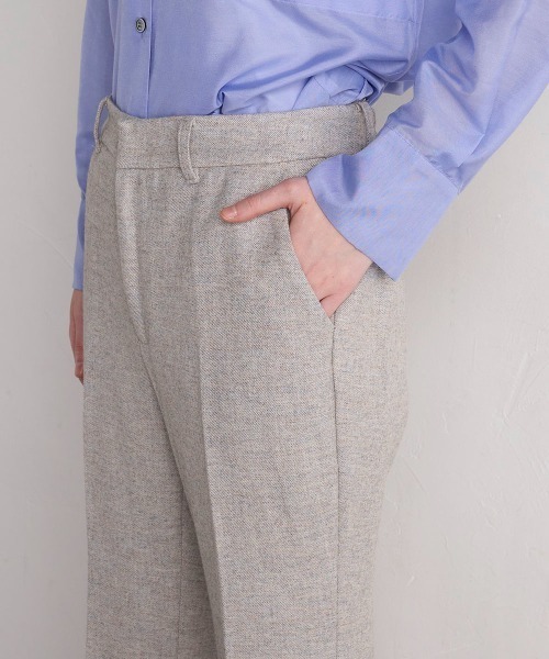 「la.f…」 パンツ 9号 ダークネイビー レディース_画像4