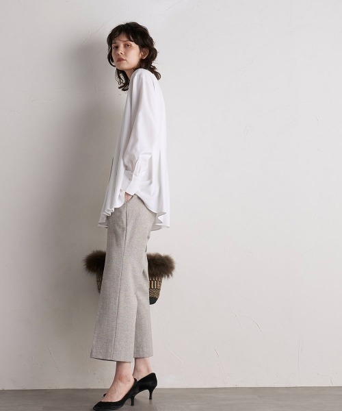 「la.f…」 パンツ 9号 ダークネイビー レディース_画像8