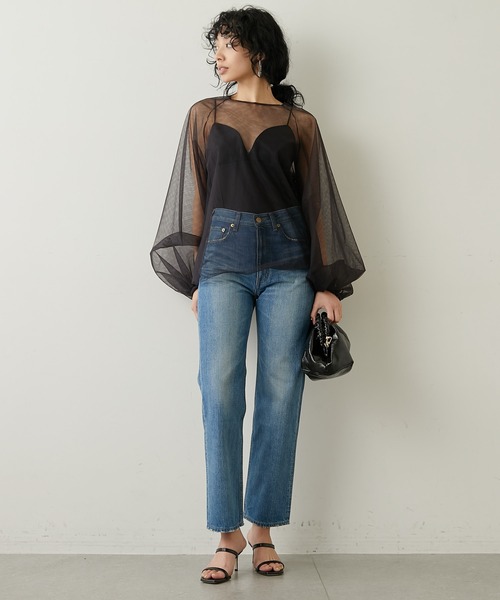 「Whim Gazette」 長袖ブラウス FREE ブラック レディース_画像9