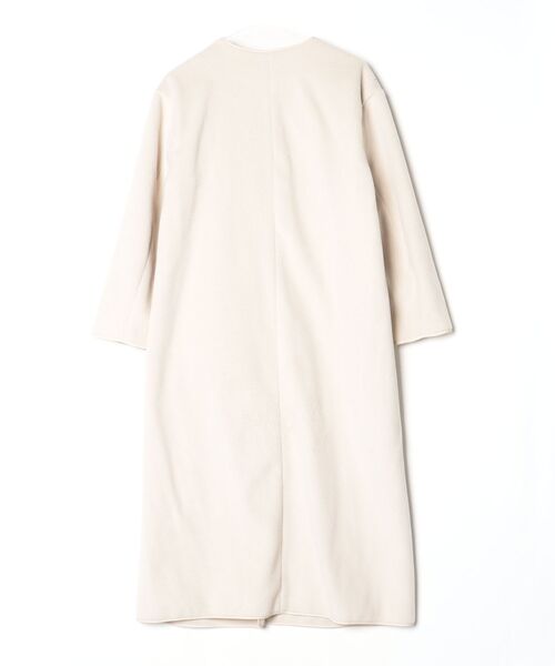 【未使用、タグ付き】FRAIＩ.Dのベージュ⭐︎ノーカラーコート FRAY I.D（フレイ・アイディー） ノーカラーコート ONE SIZE ベージュ