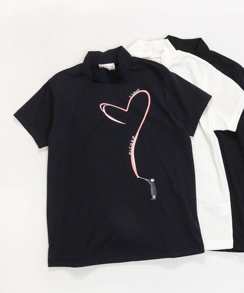 Picone CLUB（ピッコーネクラブ） tシャツ 半袖 ハートプリントプル