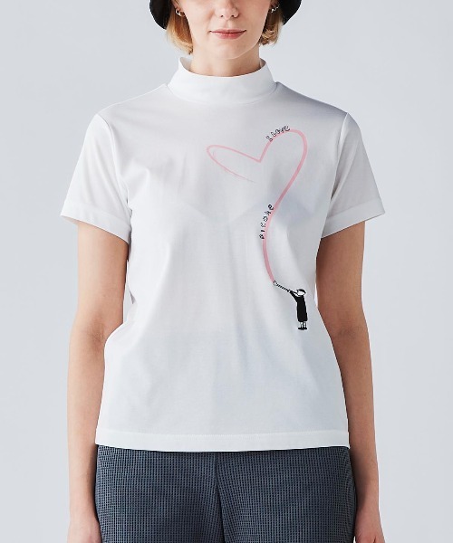 Picone CLUB（ピッコーネクラブ） tシャツ 半袖 ハートプリントプル