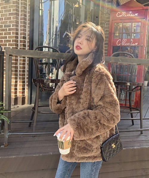 「おしゃれスタ」 ジャケット M アイボリー レディース_画像6