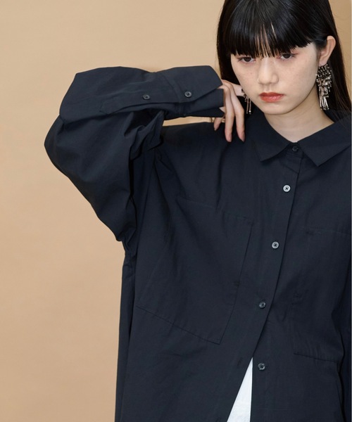 「THE YOn」 長袖シャツ FREE ブルー レディース_画像2