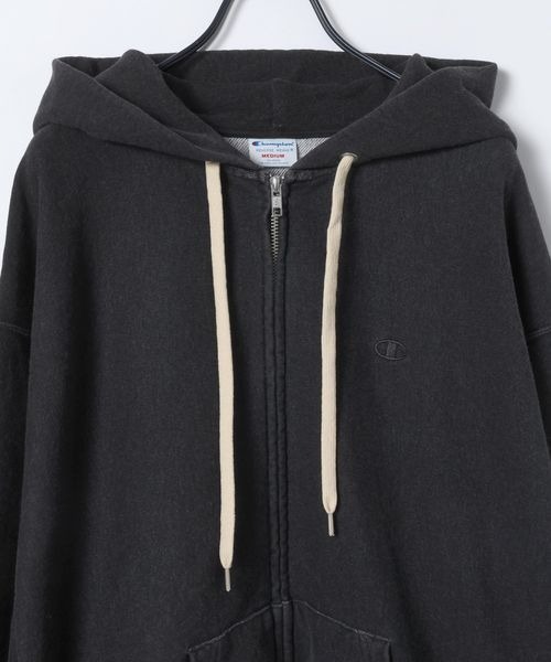 JEANASIS 25周年 Championコラボ ジップパーカー ブラック 未開封新品 JEANASIS 【Champion別注】インディゴブラック ZIPパーカー