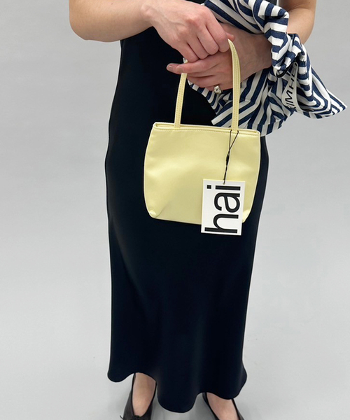 hai（ハイ） ハンドバッグ FREE イエロー レディース : ZOZOTOWN Yahoo