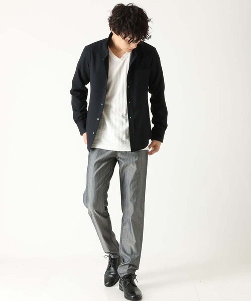 「MK MICHEL KLEIN HOMME 」 長袖シャツ X-LARGE ホワイト メンズ_画像3