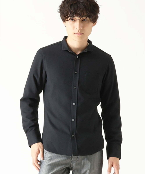 「MK MICHEL KLEIN HOMME 」 長袖シャツ X-LARGE ホワイト メンズ_画像4