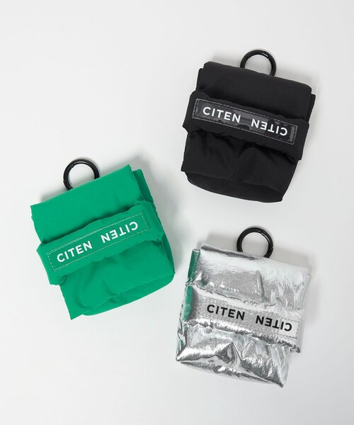 CITEN（シテン） ポーチ 「CITEN」パデッドフラップポーチチャーム 