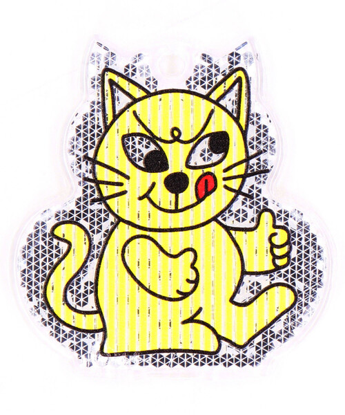 DETAIL（ディテール） キーホルダー Cheeky Cat Reflector Midori
