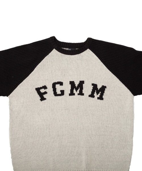 「FCMM」 長袖ニット LARGE ネイビー メンズ_画像5