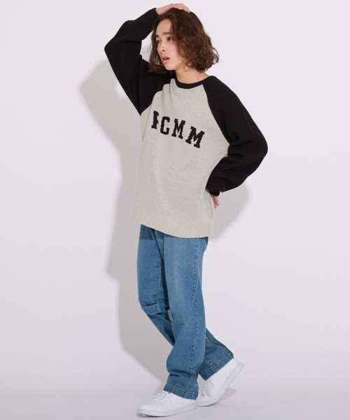 「FCMM」 長袖ニット LARGE ネイビー メンズ_画像7