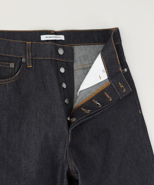【新品未使用】NO MAINTENANCE ノーメンテナンス バギー デニム NO MAINTENANCE / ノーメンテナンス BAGGY DENIM（デニムパンツ