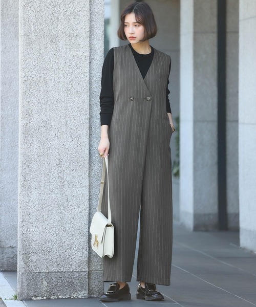 ELFRANK オールインワン FREE グレー レディース : ZOZOTOWN Yahoo!店 