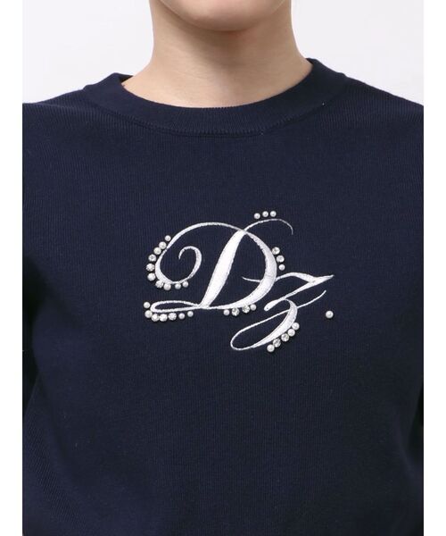 dazzlin（ダズリン） ニット セーター ロゴニットプルオーバー