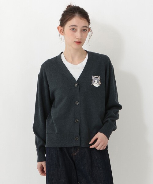 Naptime ニットカーディガン-BLACK BTMK ZIP KNIT CARDIGAN ZK135