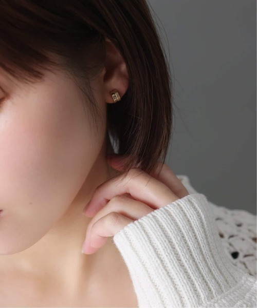 ピアス 「WEB限定」ハーフマットピアス K10（両耳） レディースの画像